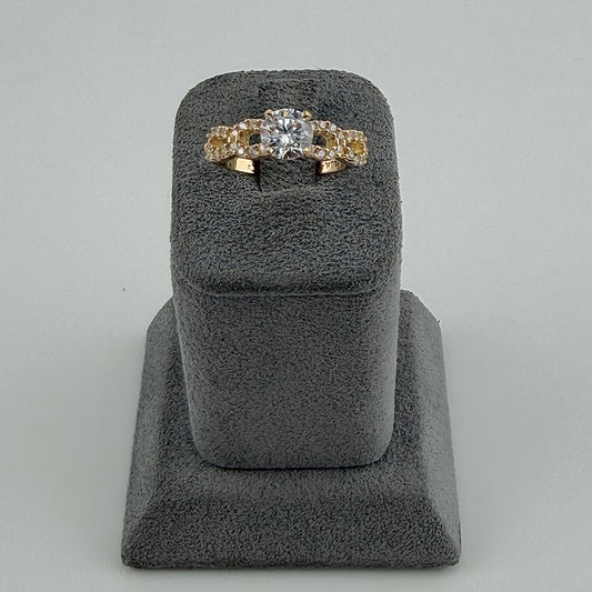 10k Gold Infinite Promise Set Ring