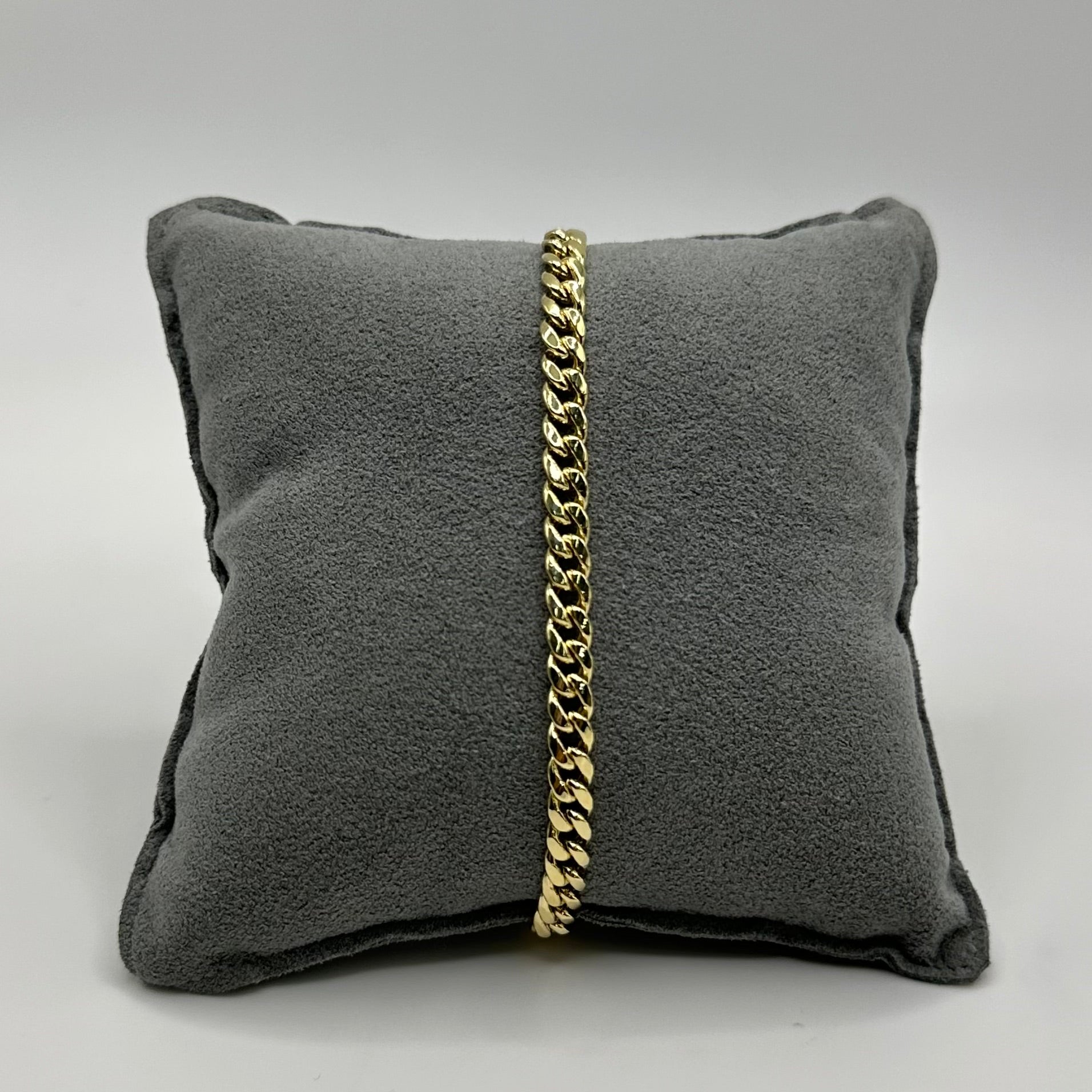 14k Gold Hollow Miami Cuban Bracelet&nbsp;