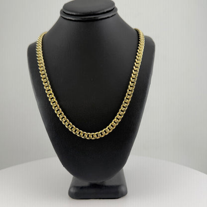 10K Gold Hollow Miami Cuban Chain | Width: 5mm
