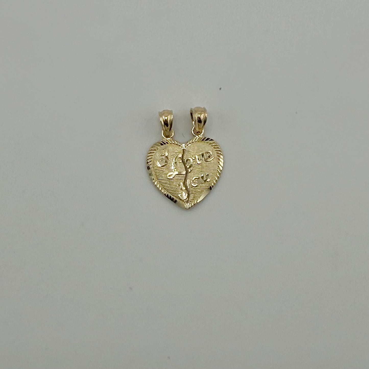 10k Gold Breakable I Love You Charm