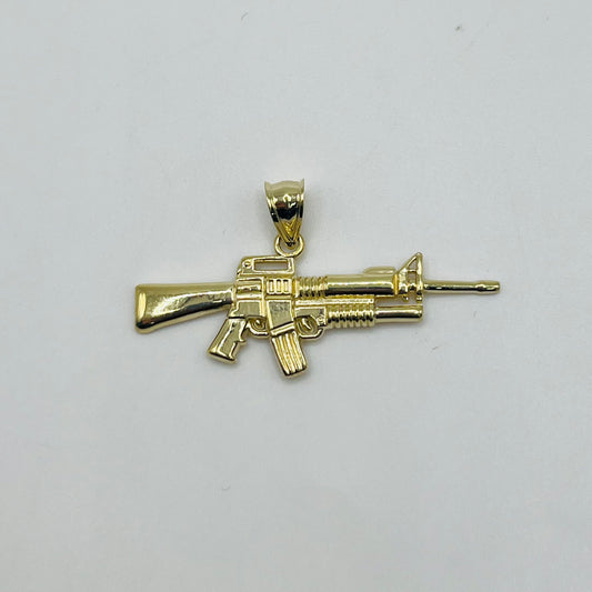 10k Gold AK-47 Gun Charm
