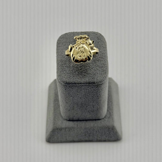 10K Gold Moneybag 2 Ring (S)