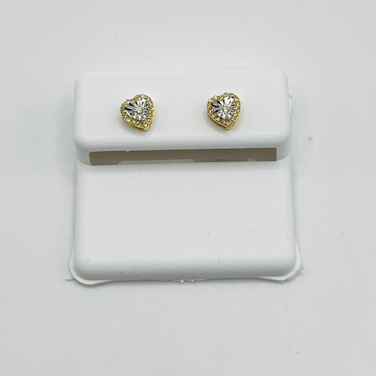 10k Gold Diamond TrueSpark Earrings
