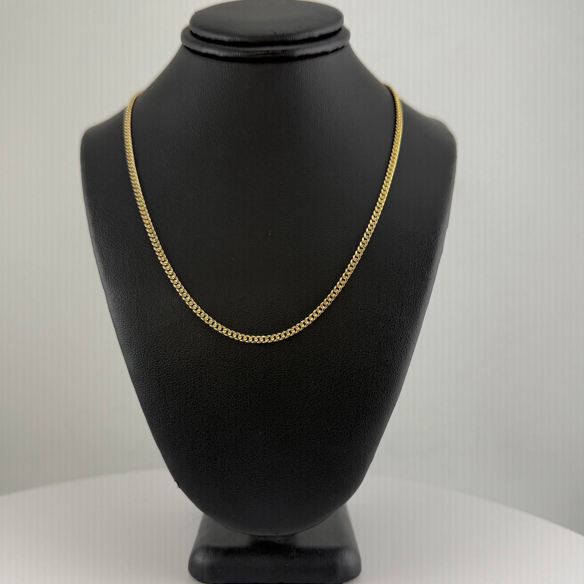 10K Gold Hollow Miami Cuban Chain | Width: 2.2mm