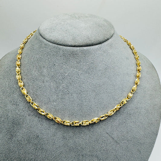 10K Gold Turkish Link Chain (3.5mm)