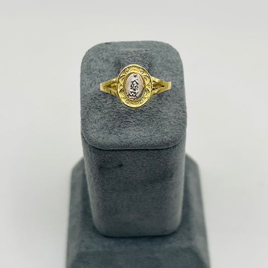 14k Gold Sancta Maria Circle Ring