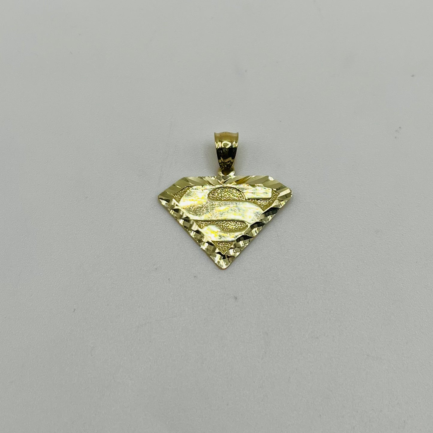 10K Gold S On My Chest Charm