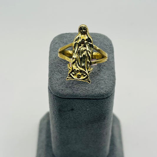 14k Gold "La Virgen De Guadalupe" Ring