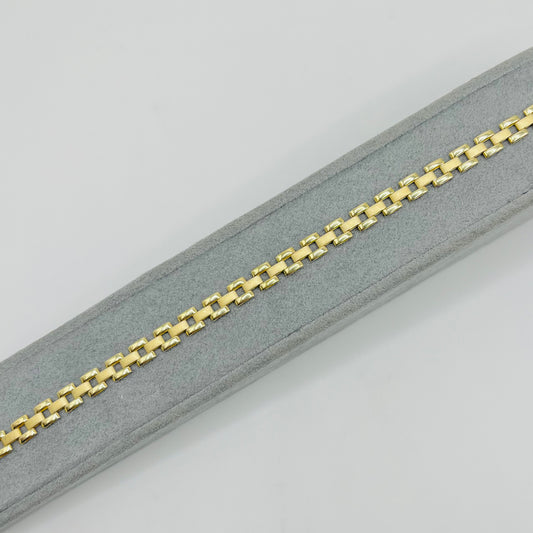 10K Gold 5mm RX Bracelet