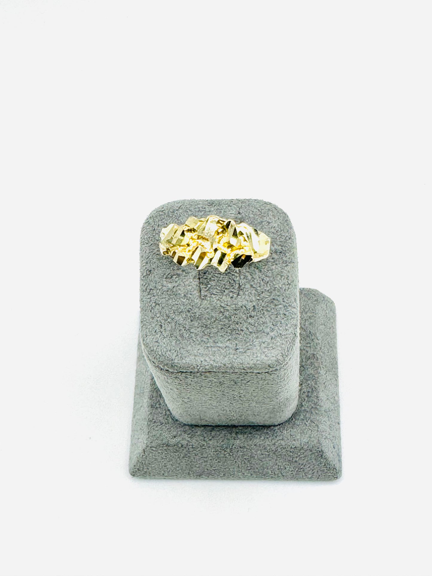 10K Gold Nugget Ring (natural cut)