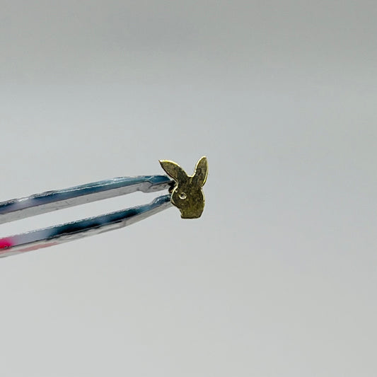 14k Gold Bunny Nose Ring