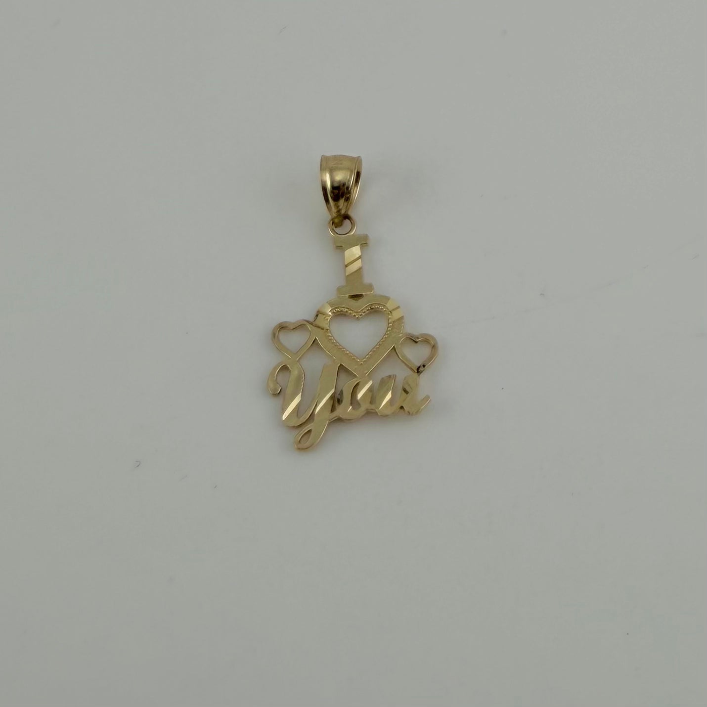 10k Gold In Love Dainty Charm