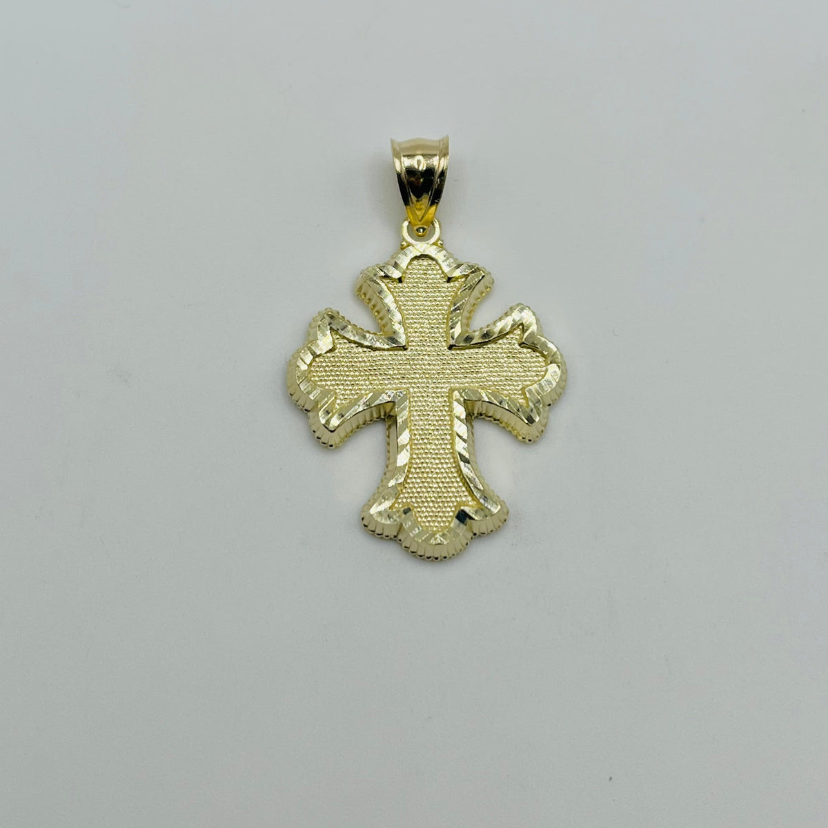 10K Gold Royal Cross Pendant | Face Size: 23mm