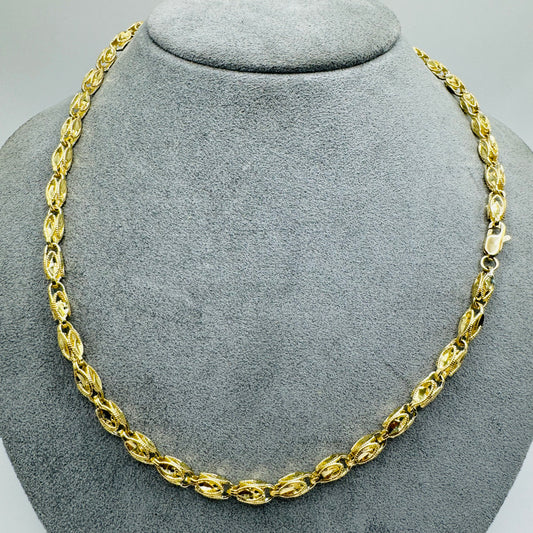 10K Gold Turkish Link Chain (4.5mm)