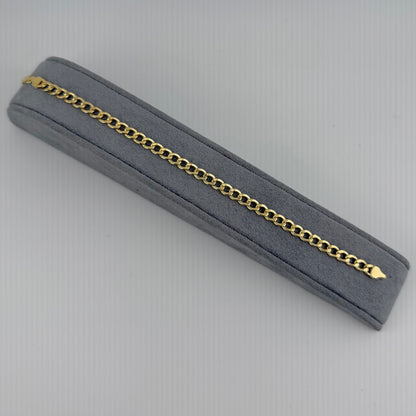 10k Gold 5mm Cuban Bracelet