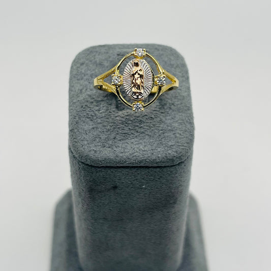 14k Gold Our Lady’s Embrace Ring