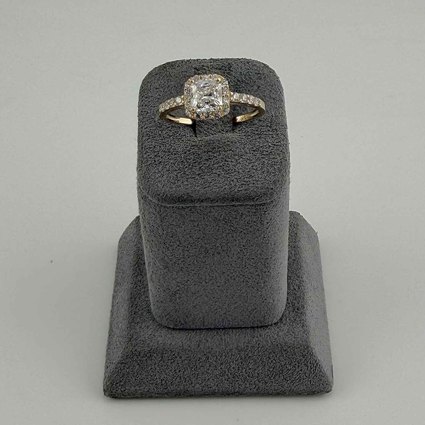 10k Gold Bound by Love Cz Ring