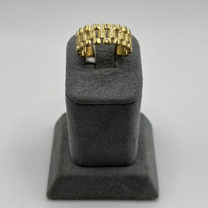 10K Gold RX Band Ring | Width: 8mm
