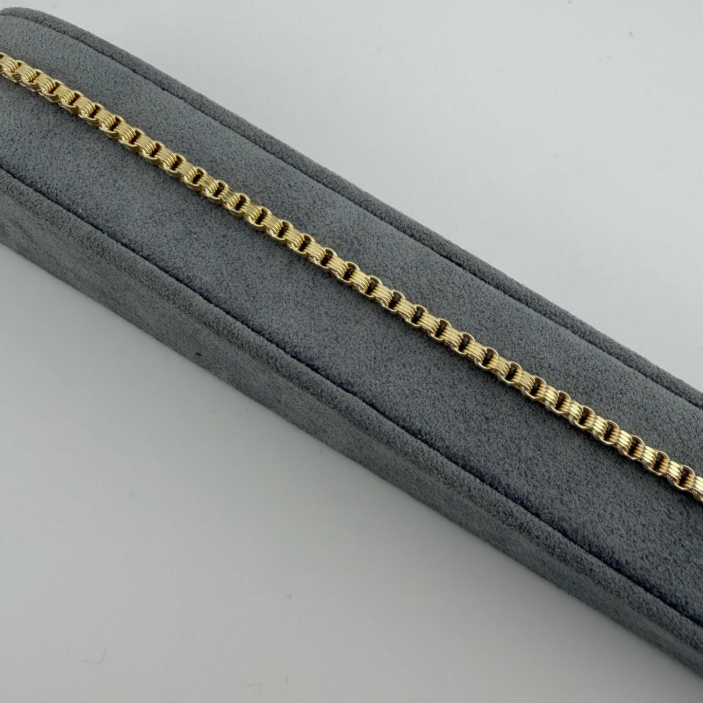 10K Gold 3mm Alexander Bracelet