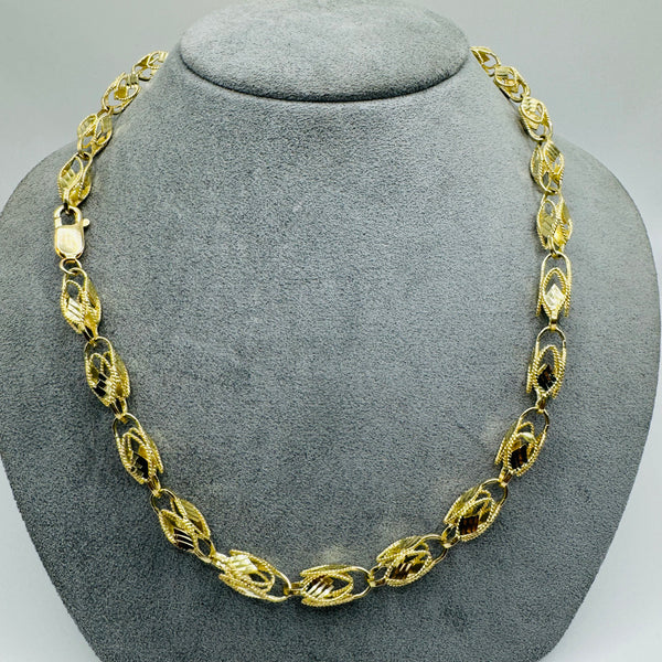 10K Gold Turkish Link Chain (7mm) – Candy Jewelers