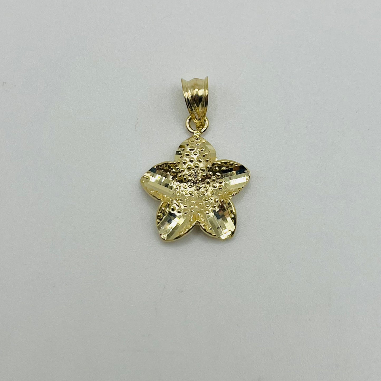 10k Gold Tropical Flower Charm