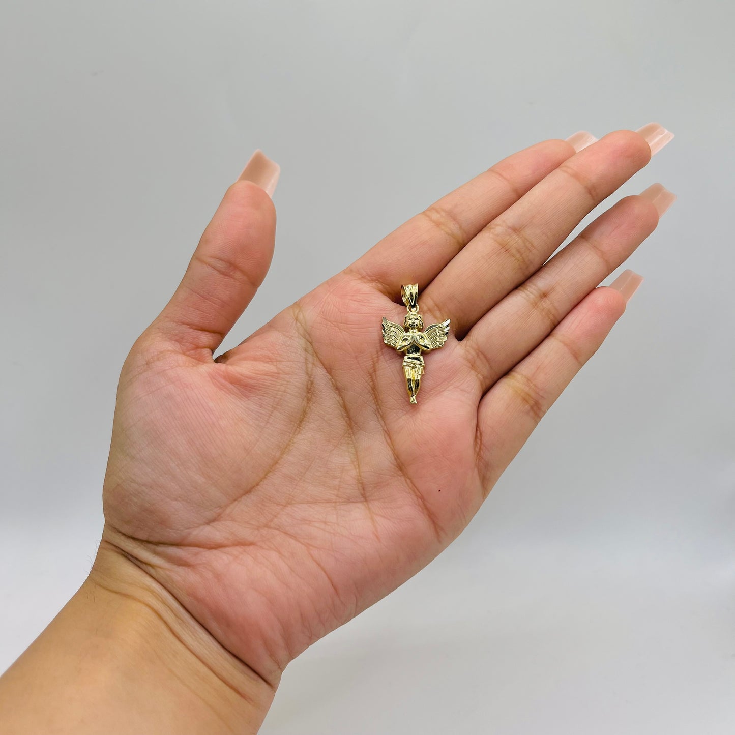 10K Gold Angel Charm