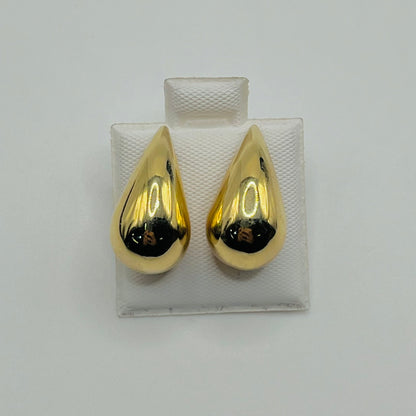 14k Gold TearDrop Earrings