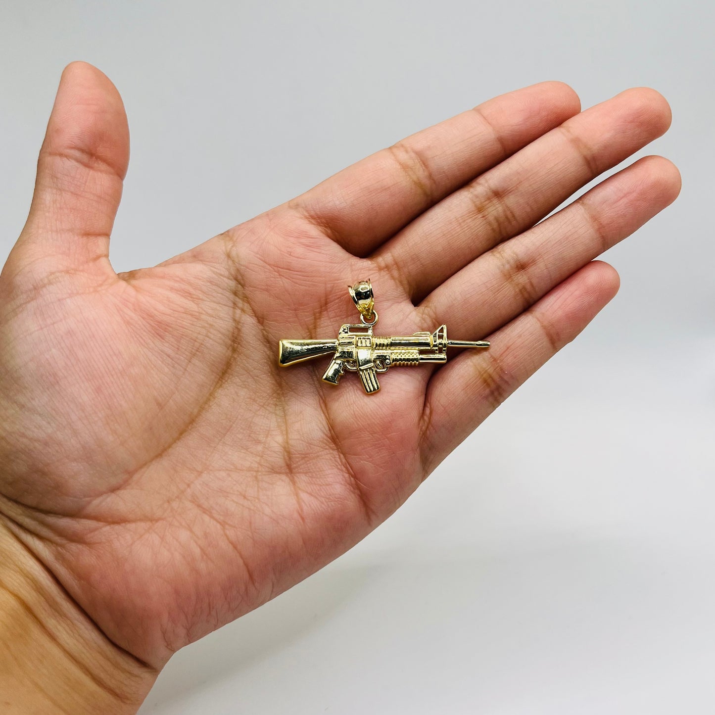 10k Gold AK-47 Gun Charm