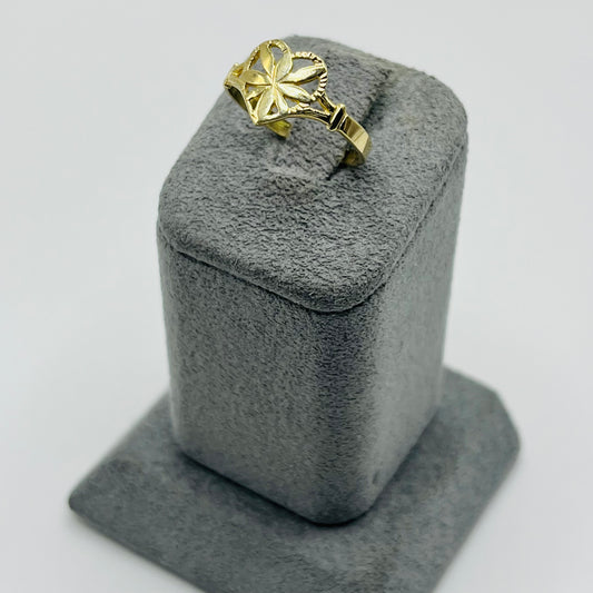 10K Gold Heart Ring