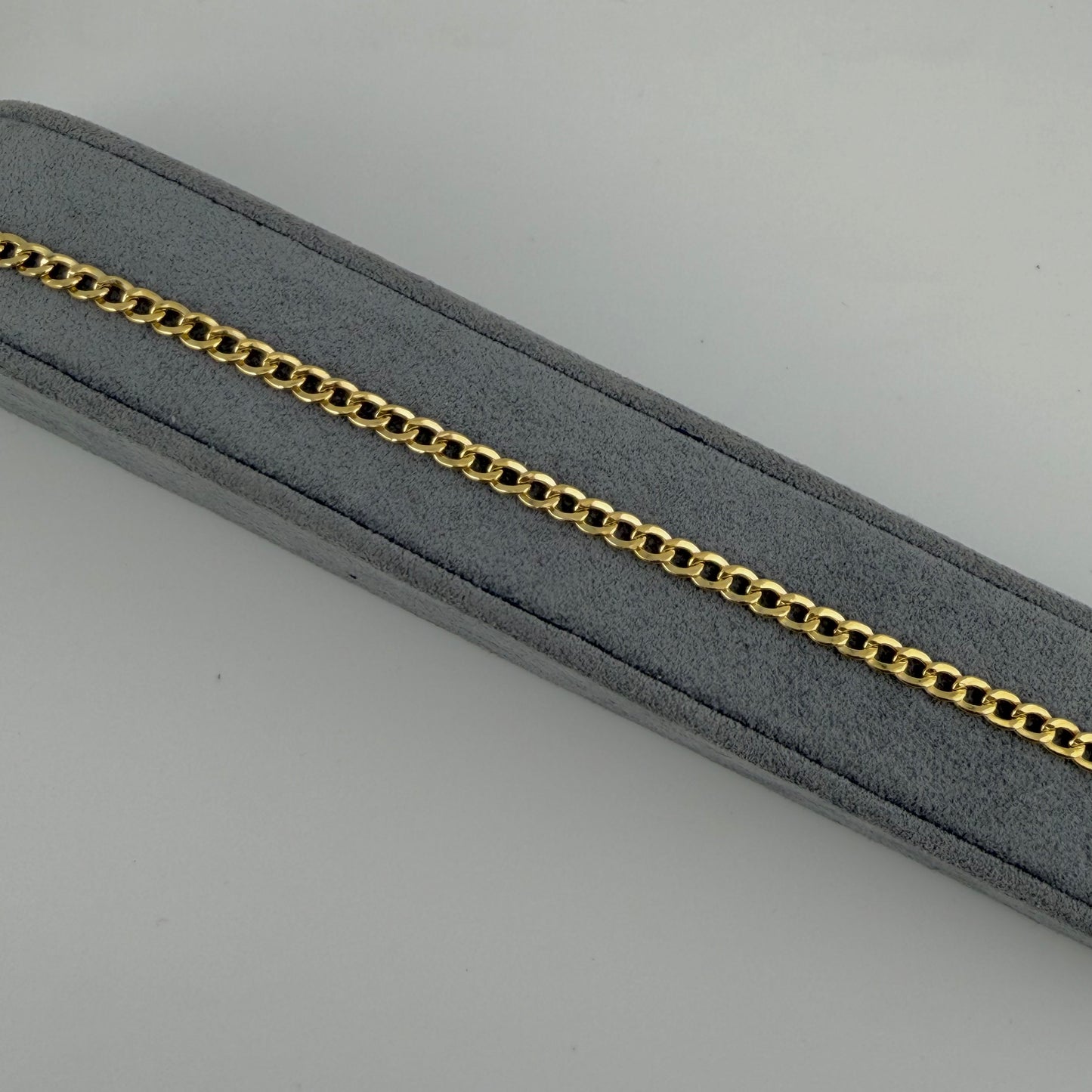 10k Gold 4.2mm Cuban Bracelet