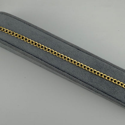 10k Gold 4.2mm Cuban Bracelet