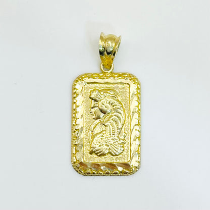 10k Gold Suisse style Gold Bar