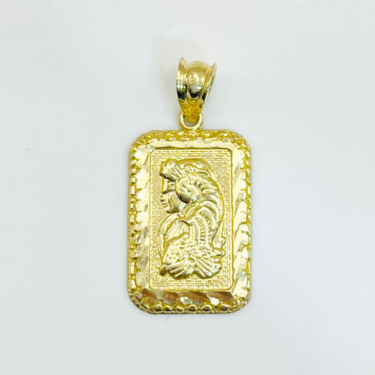 10k Gold Suisse style Gold Bar