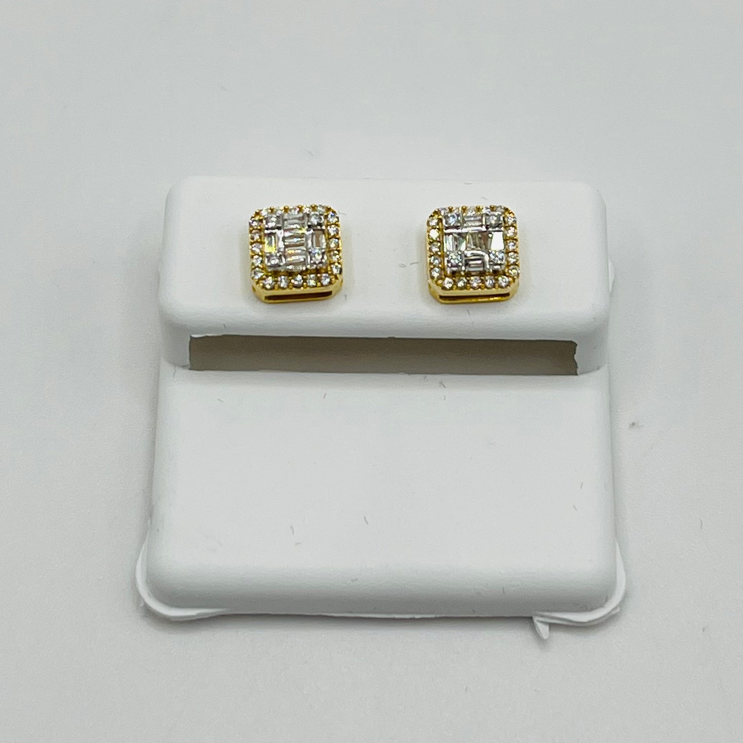 10k Gold Diamond Neo Earrings