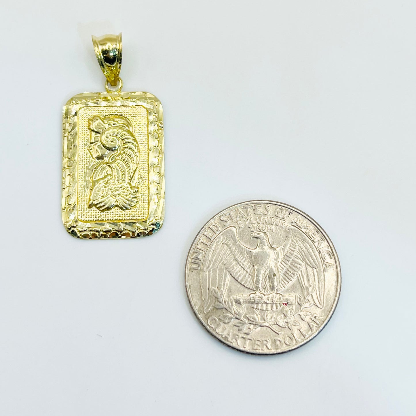 10k Gold Suisse style Gold Bar