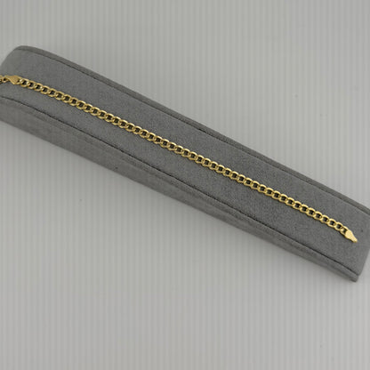 10k Gold 4.2mm Cuban Bracelet
