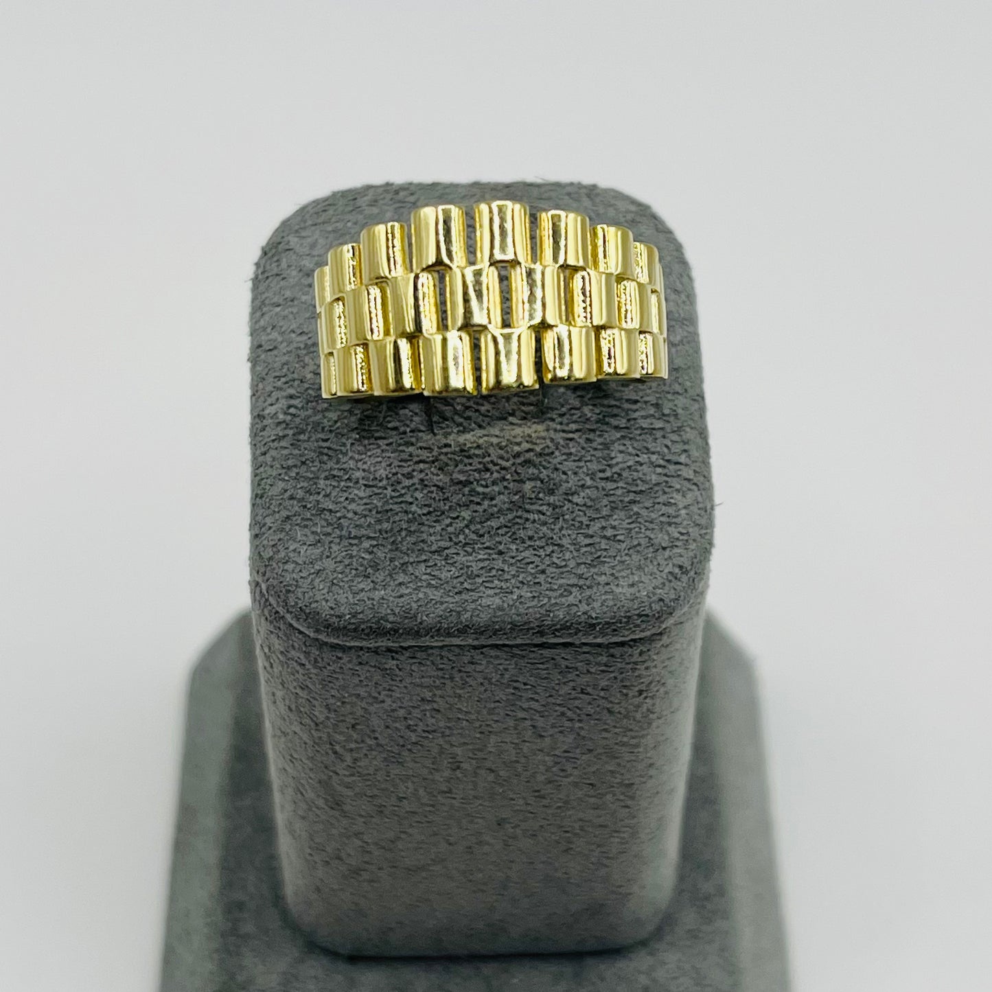 10k Gold Unisex RX Band Ring (10mm)