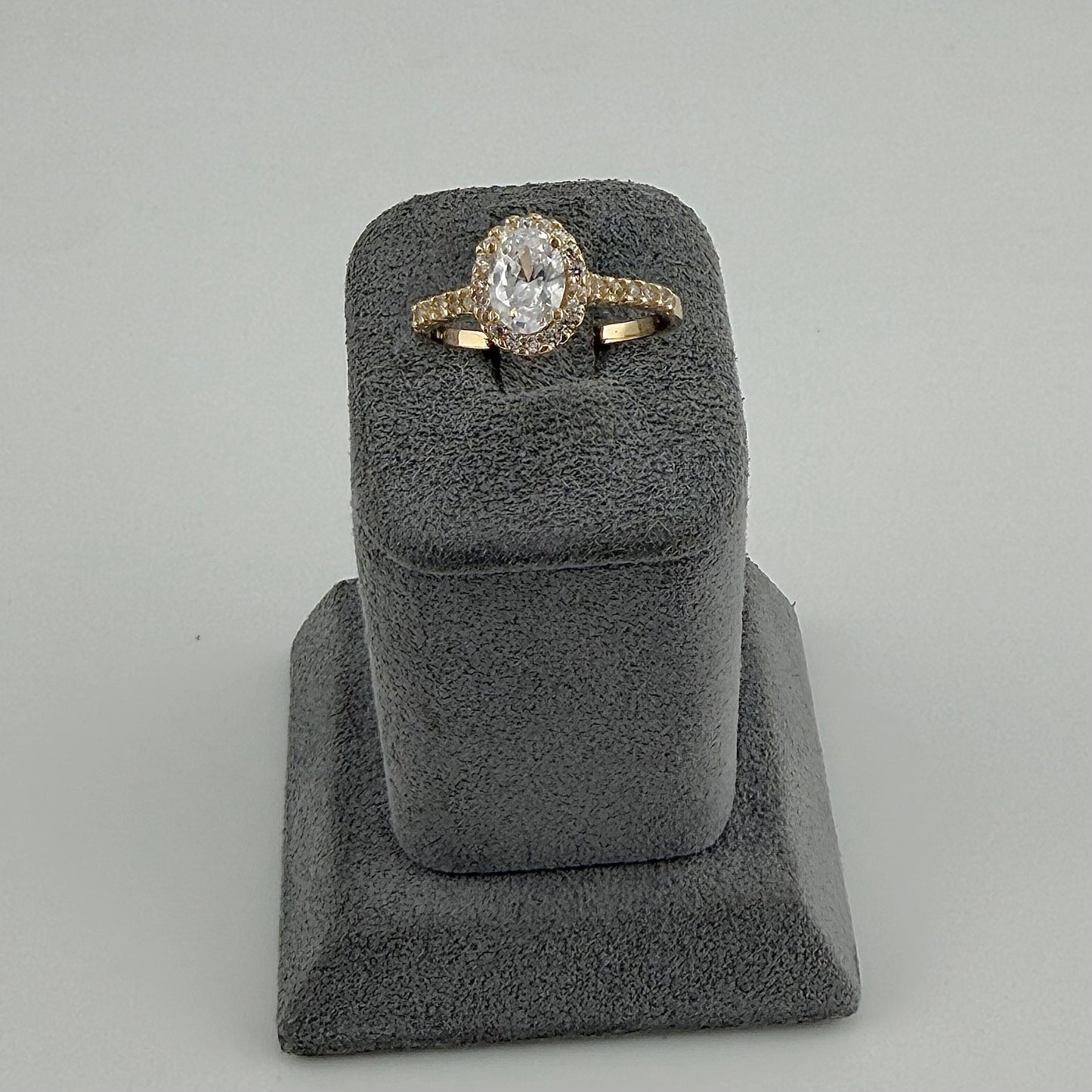 10k Gold Endless Devotion Cz Ring