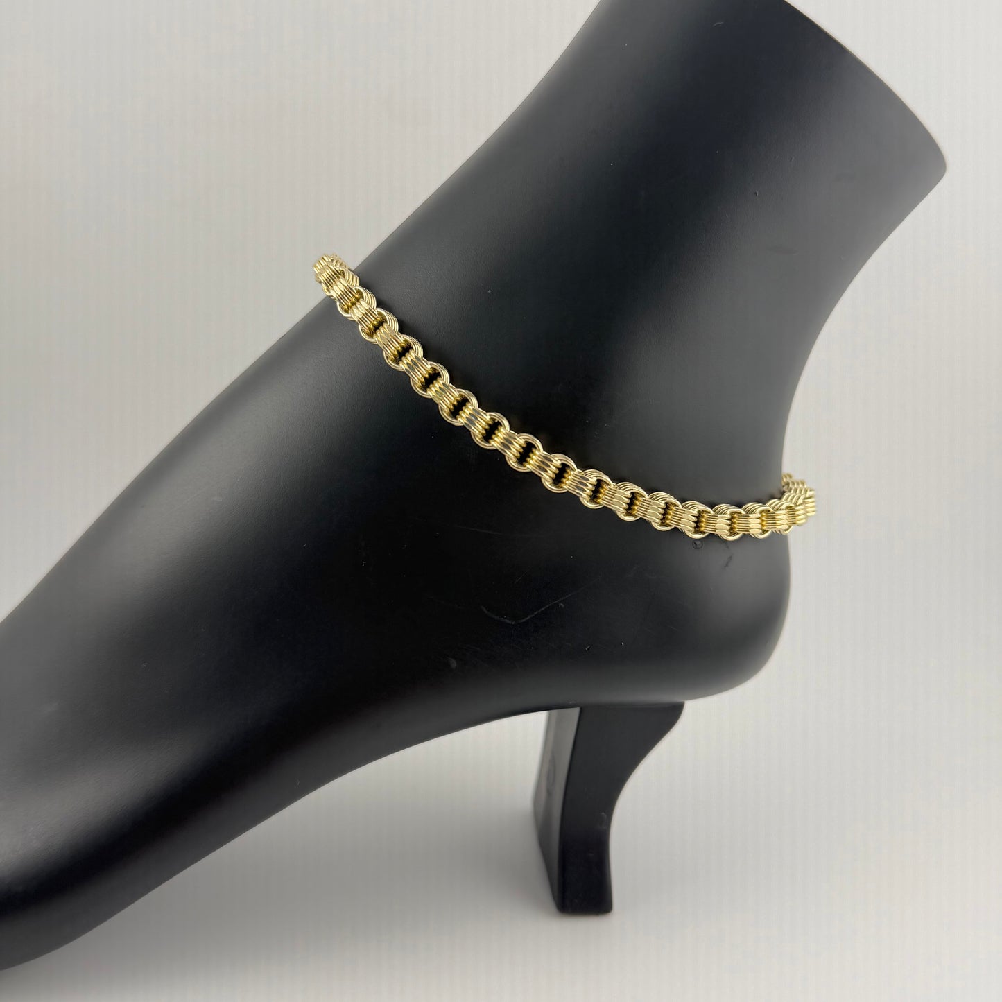 10k Gold 5mm Alexander Anklet