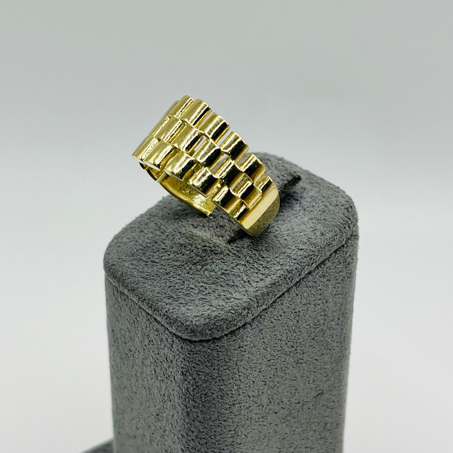 10k Gold Unisex RX Band Ring (10mm)
