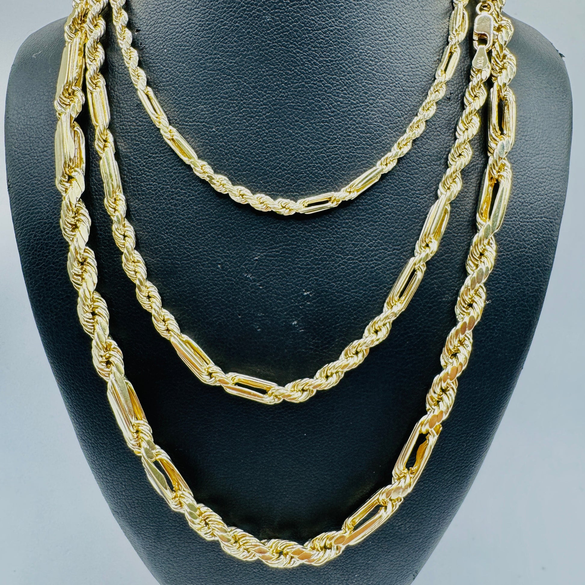10K Gold Hollow Milano Chain | Width: 4mm