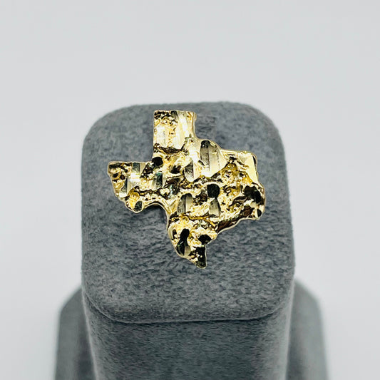 10K Gold Texas Nugget Ring