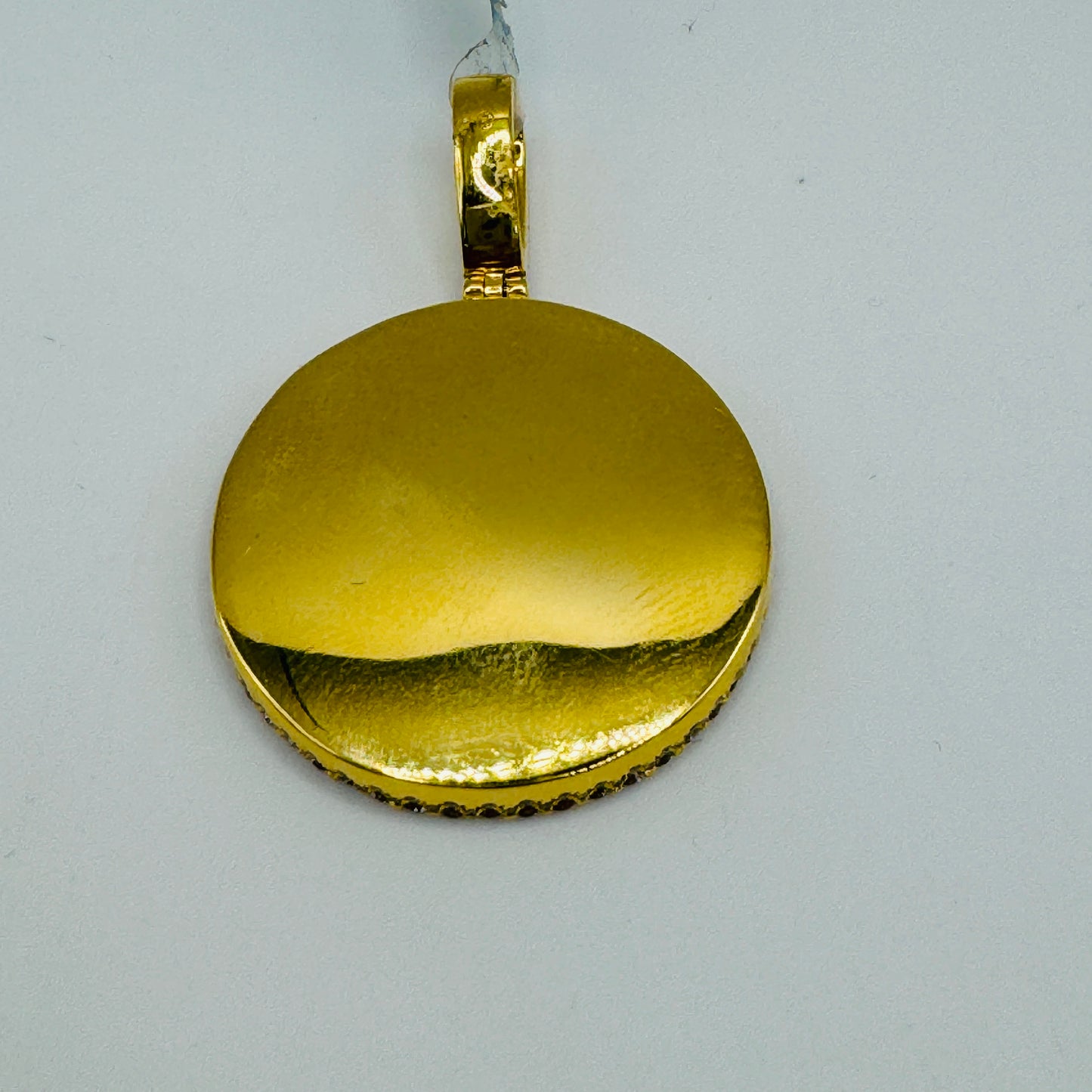 10K Gold Diamond Picture Pendant