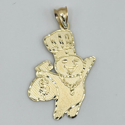 10K Gold Doughboy Charm (L)