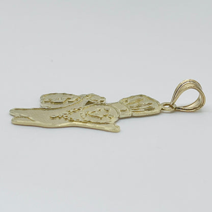 10K Gold Doughboy Charm (L)