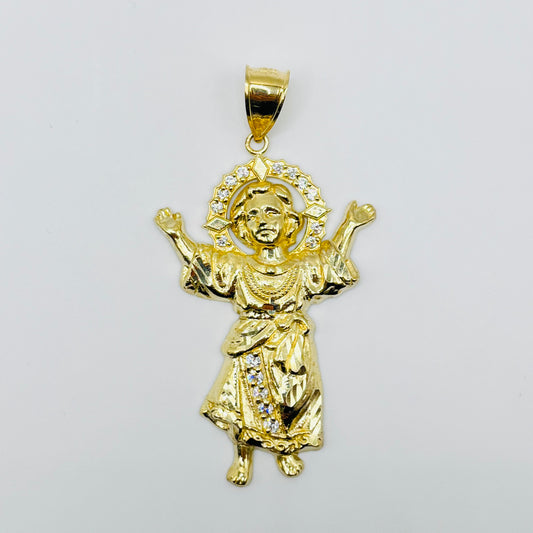 10K Gold Santo Nino de Atocha Charm (L)