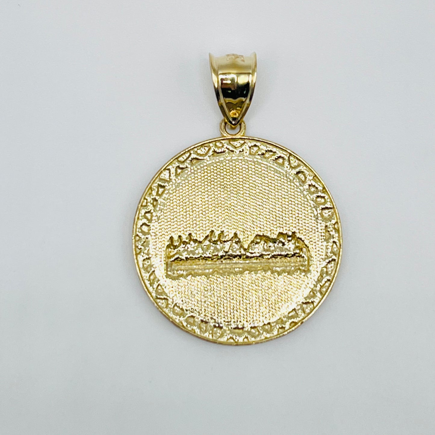 10K Gold Last Supper Medallion