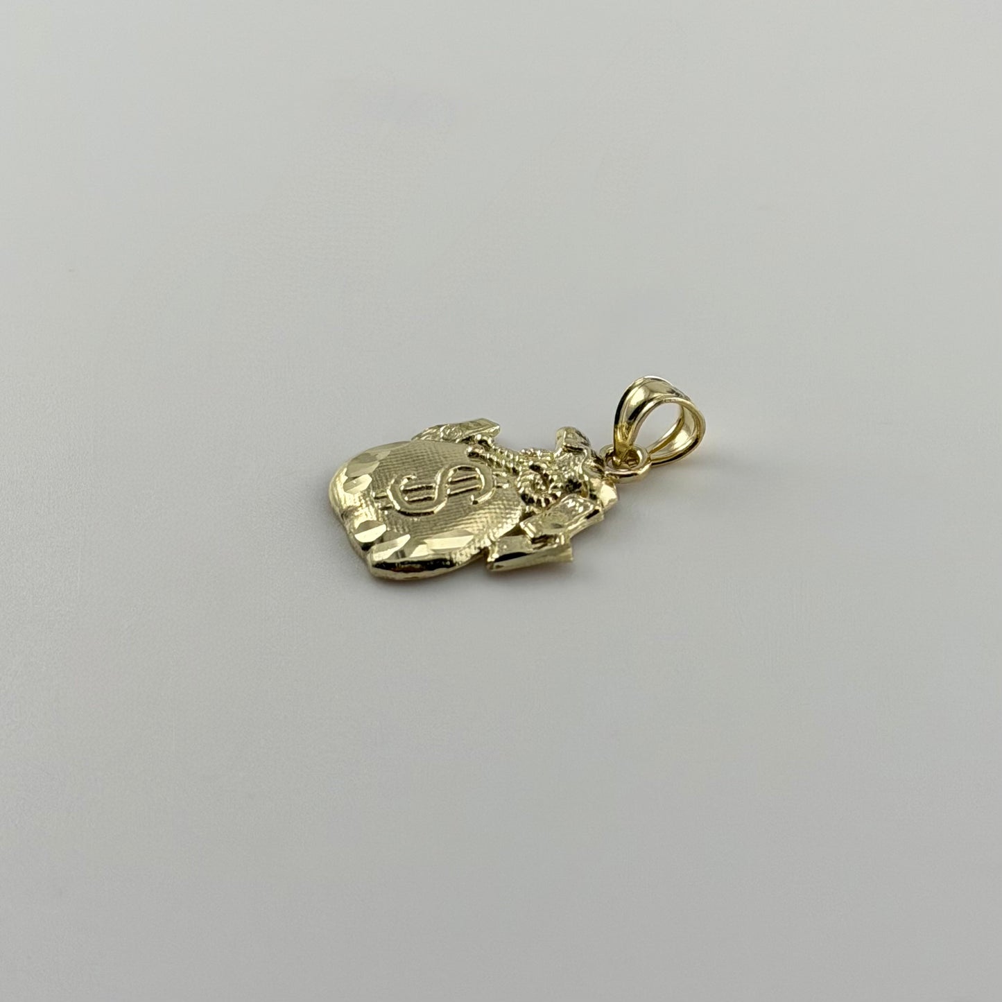 10k Gold Mini Moneybag 2 Charm