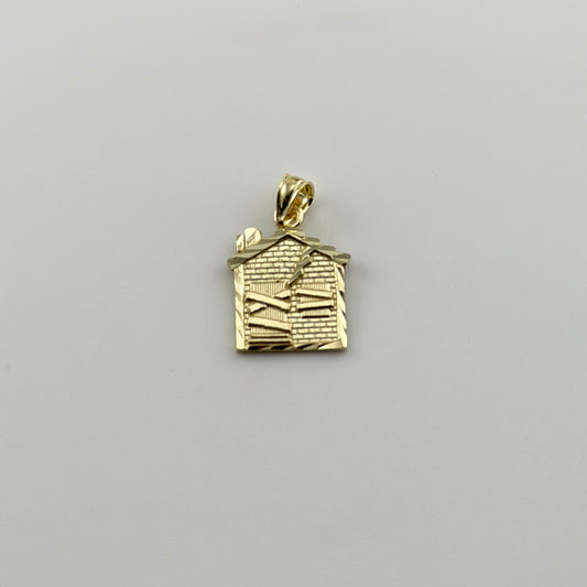 10k Gold Mini Traphouse Charm
