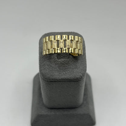 10K Gold RX Band Ring | Width: 9mm